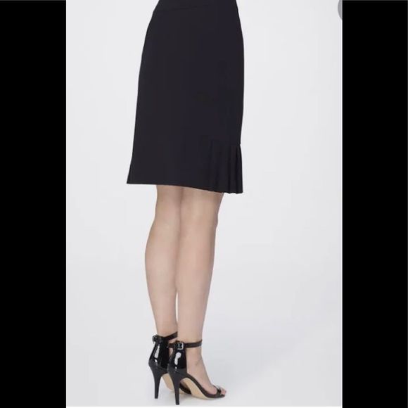 Tahari Arthur Levine Womens Skirt, Black Pencil Lined Straight Career in… - Picture 4 of 11